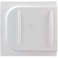 Jr Products JR PRODUCTS 11165 Exterior Hardware RV 12 in. Door Slider; White J45-11165